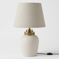 Ceramic lamp white 