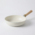 Nonstick frying pan beige 